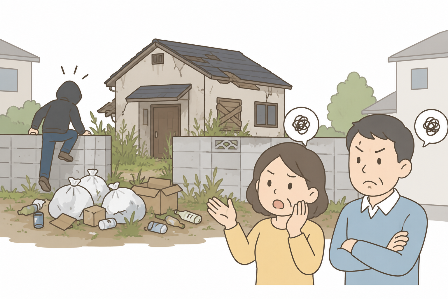 近隣トラブル